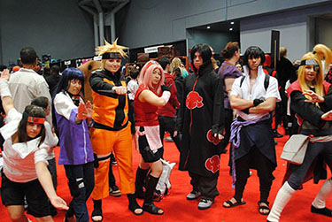 Naruto Cosplayers at New York Comic Con, Toniann , 2013.