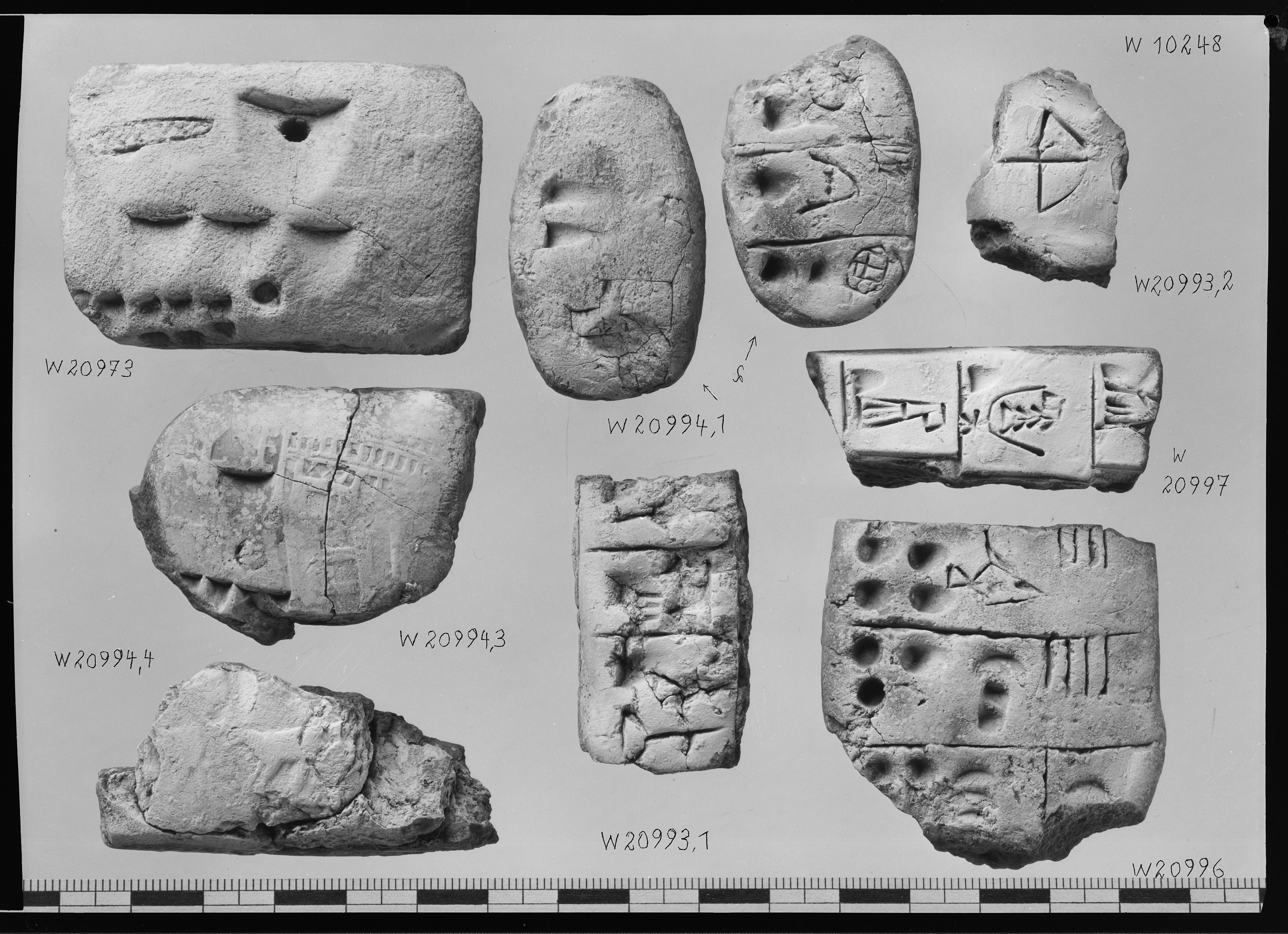 Fig. 7. Clay tablets (German Archeological Institute).