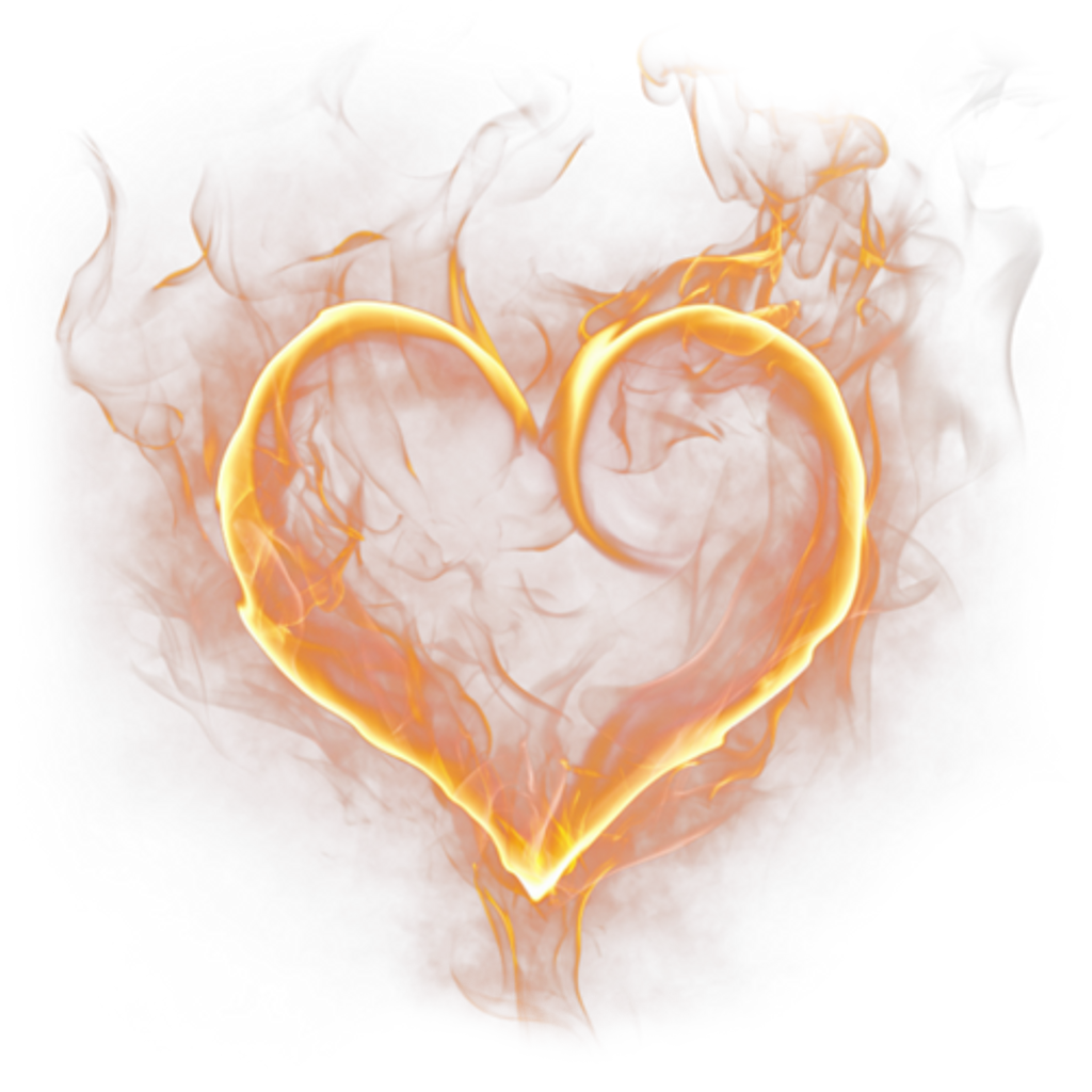 Flaming heart