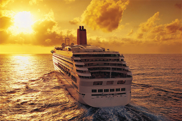 P&O Cruise ship Aurora 
  (Date unknown).