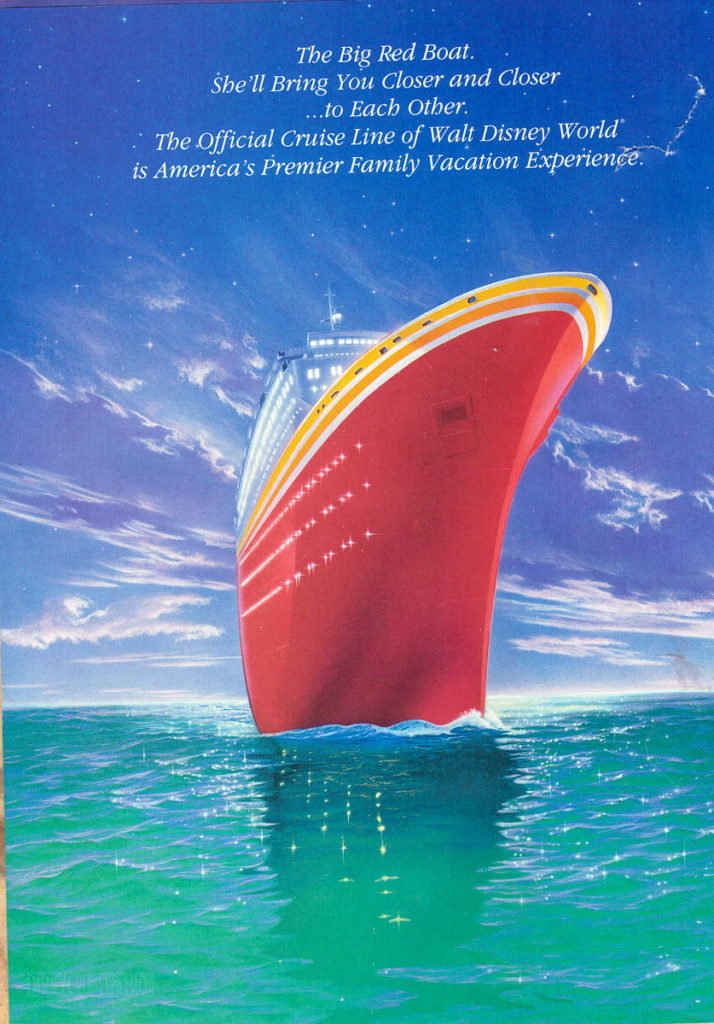 Premier’s booklet (1991-1992). Cruise Line Big Red Boat. p.2. 714×1024 mm.