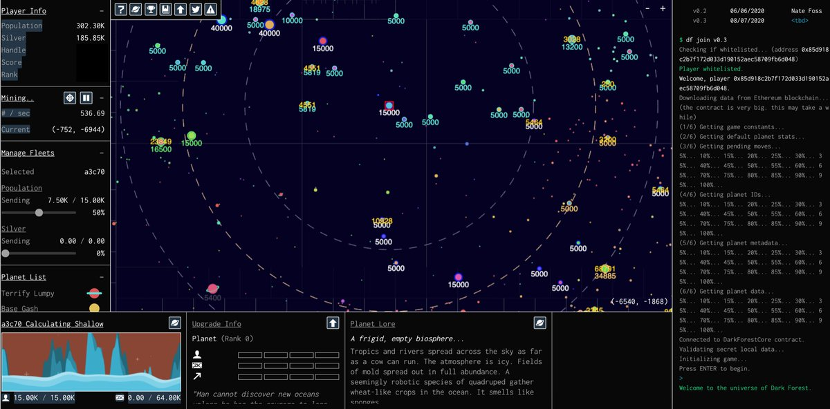 Darkforest interface. From https://blog.zkga.me/