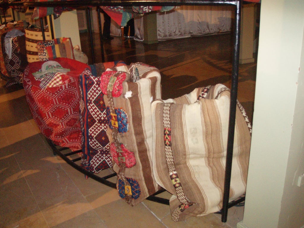 Kilim bags and tents