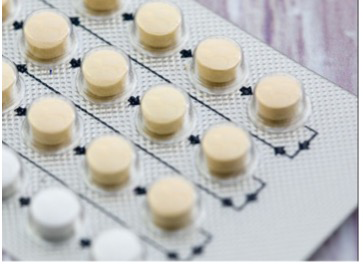The contraceptive pill 28-day strip