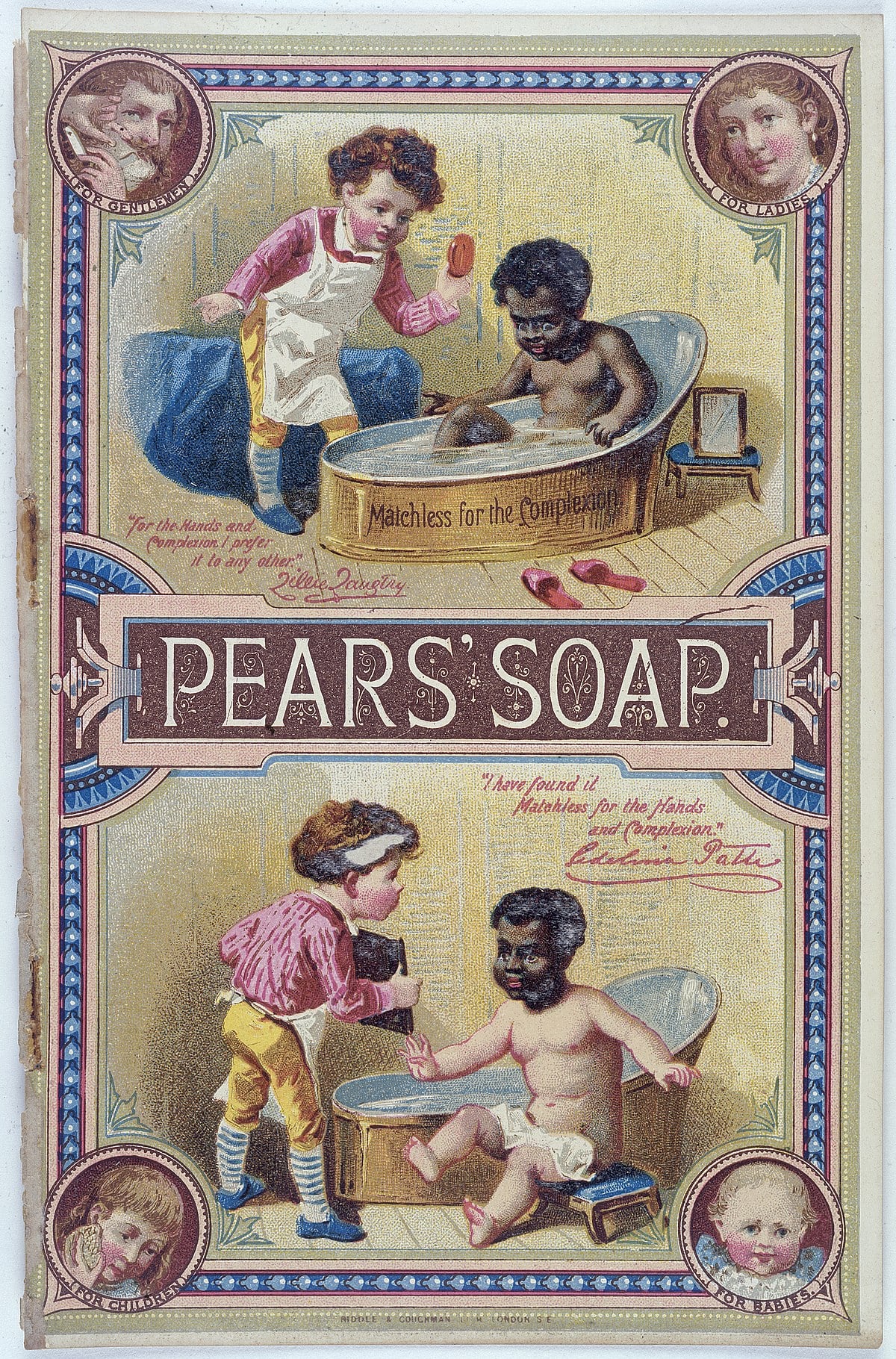 Pears' soap advertisements