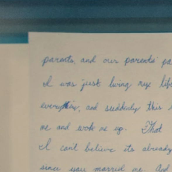 Her film still close up