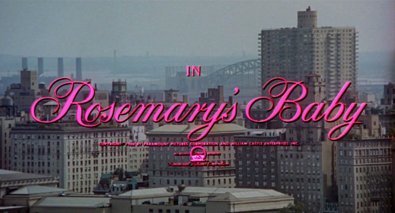 Rosemary’s Baby titlecard 