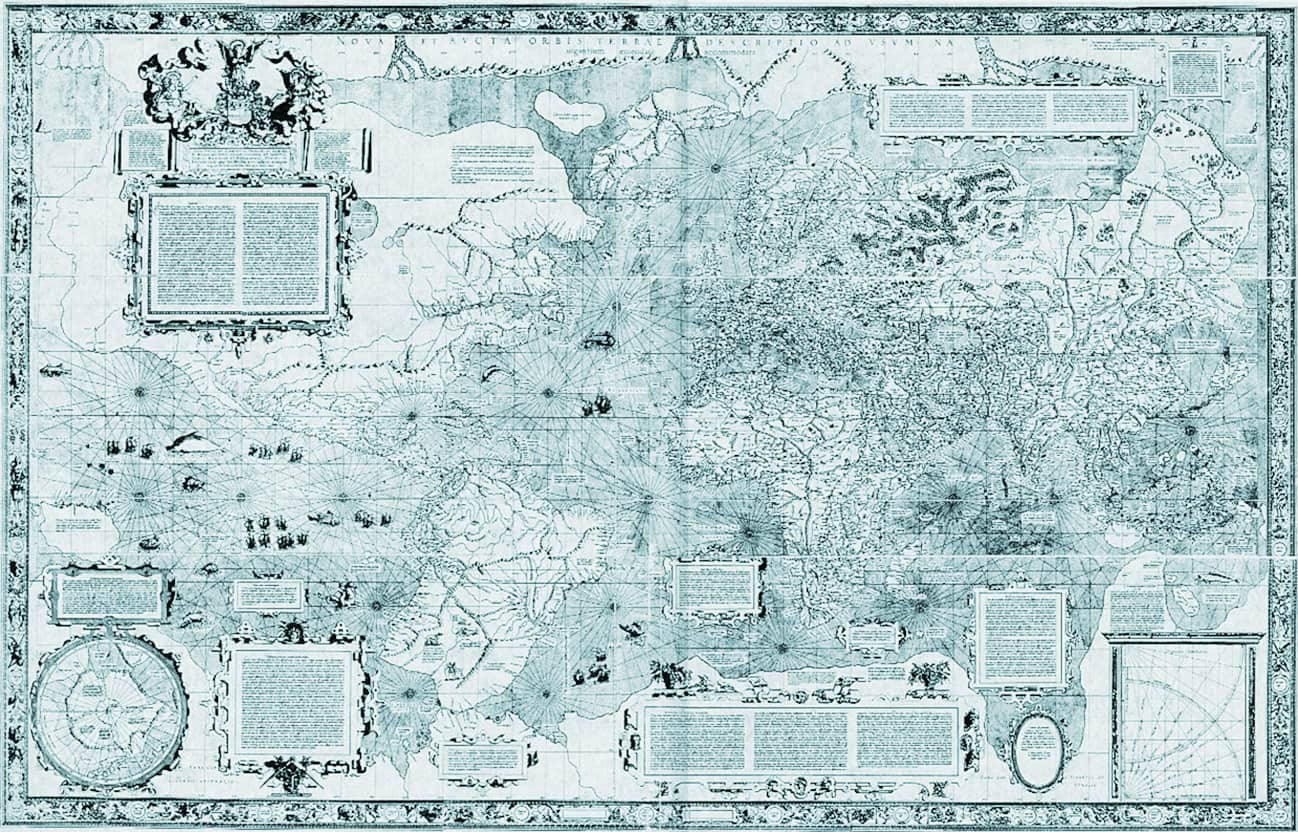 Mercator Map 1569