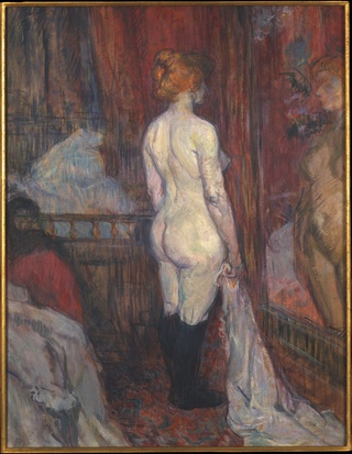 Henri de Toulouse-Lautrec - Woman Before a Mirror