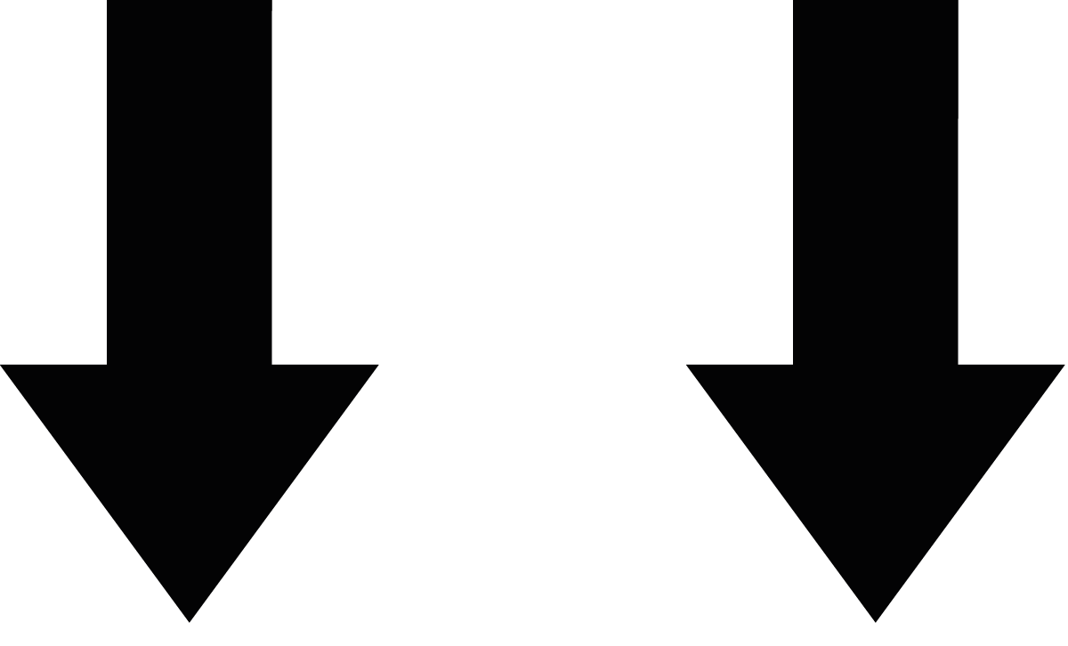 arrow pointing down